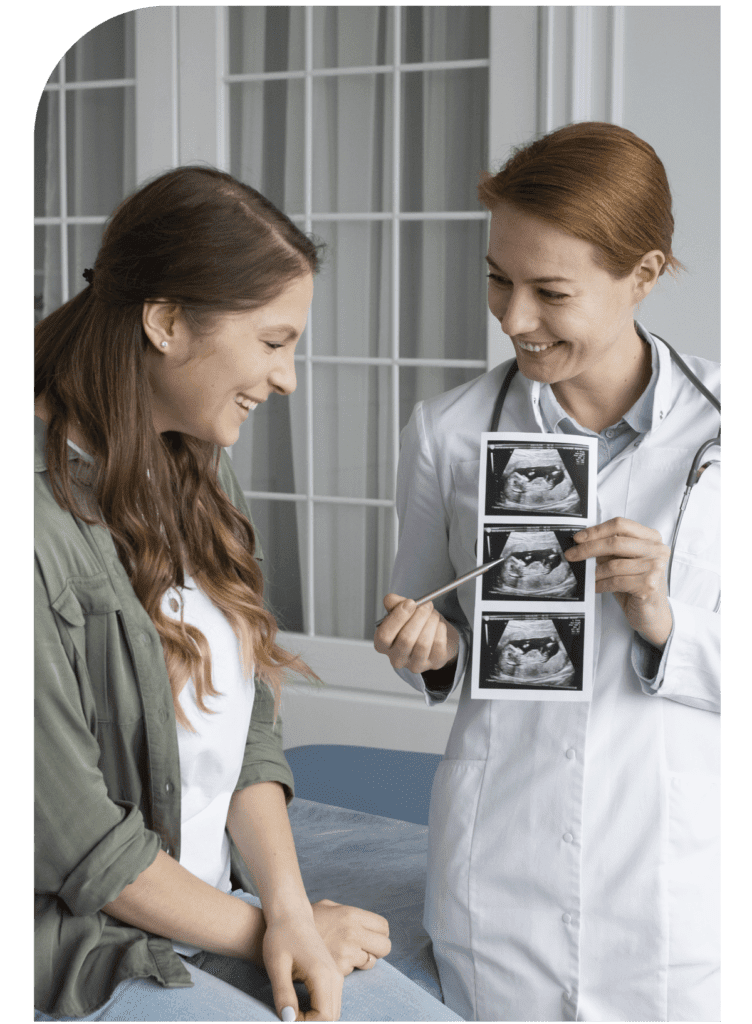 Imágenes ecográficas, test de ADN fetal | Genos laboratorio de estudios genéticos